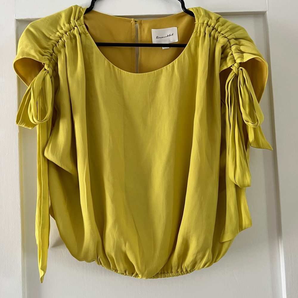 Lime Green/Yellow Women's Top
